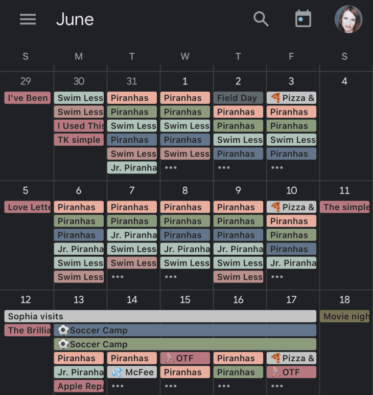 How I Color Code My Google Calendar Apartment Therapy